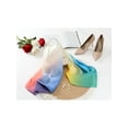 thumbnail image 5 of INSPIRE CHIC Women Gradient Colorful Square Satin Scarves 35" Large Silky Hair Wrap Bandana Colorful-2 35.4x35.4", 5 of 6
