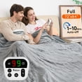 thumbnail image 1 of Manta térmica eléctrica Mia&Coco, tamaño completo, 180 x 210 cm, gris, 1 of 8
