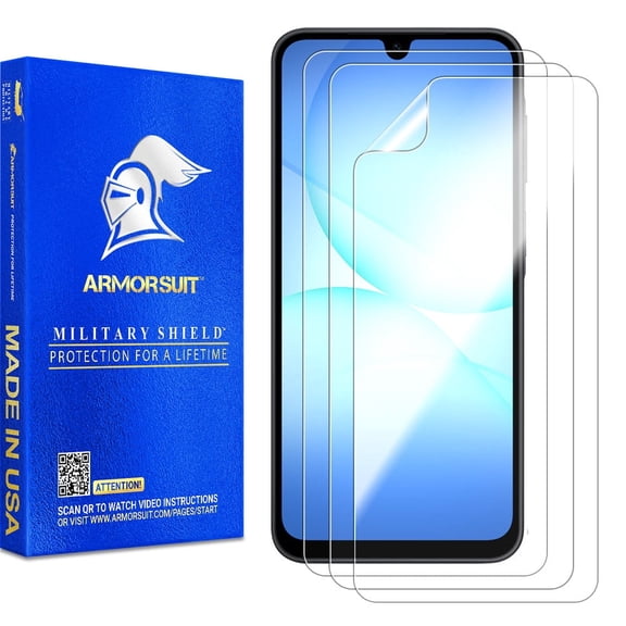 ArmorSuit 3 Pack for Samsung Galaxy A17 (6.7 Inch) Screen Protector Case Friendly MilitaryShield HD Clear Film - Made in USA