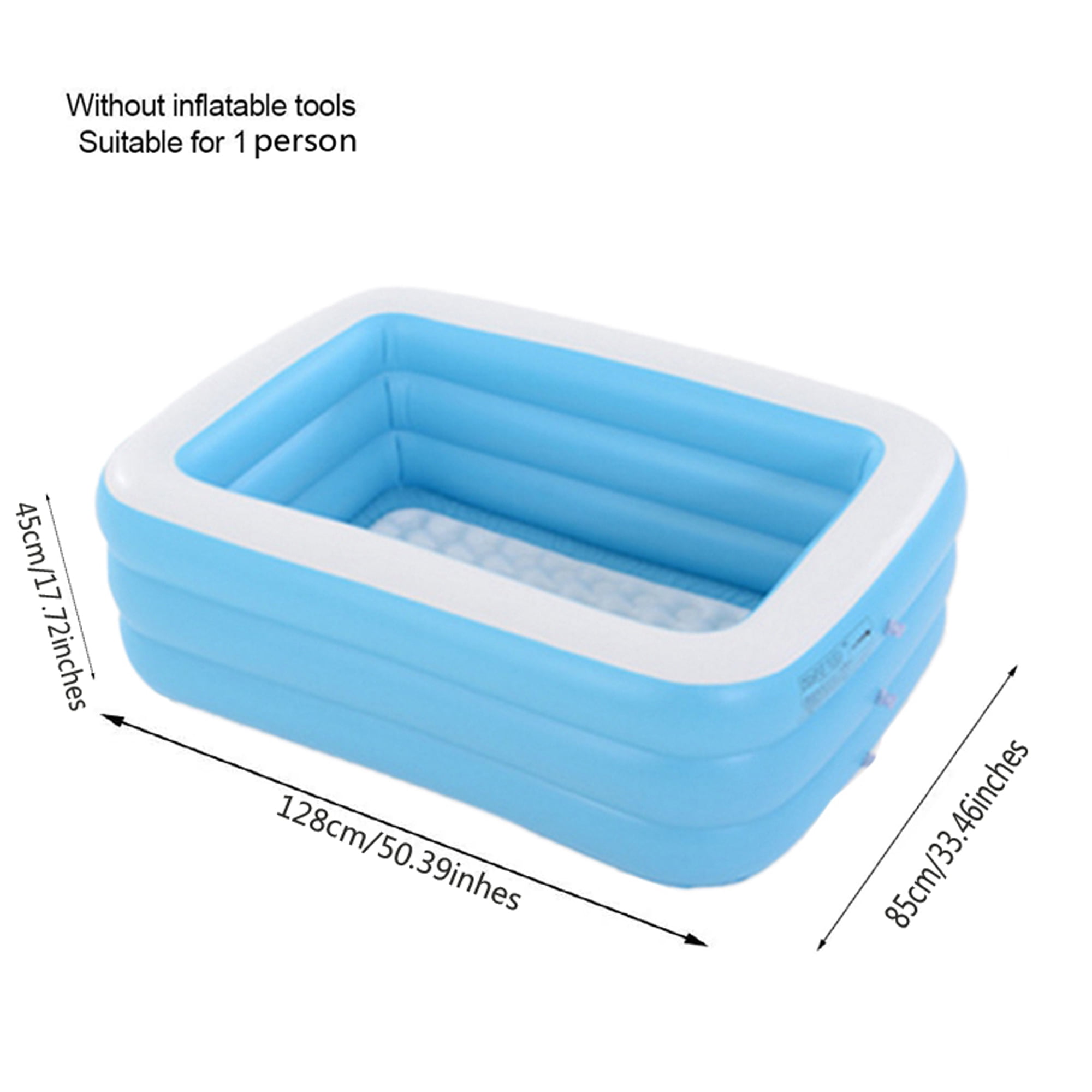 Inevnen Inflatable Pool for Kids and Adults Family Swimming Pool for Outdoor, Garden, Backyard, Summer Water Party