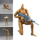 thumbnail image 3 of Cuerpo de figura de acción masculina,Articulaciones móviles del cuerpo de la figura de acción masculina,Cuerpo Desnudo Masculino Esqueleto Flexible Sin Costura,1/12 escala hombre BJD muñeca, 3 of 9