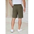 thumbnail image 2 of COOFANDY Men's Drawstring Shorts Stretch Waistband Chino Shorts Athletic Walking Shorts, 2 of 6
