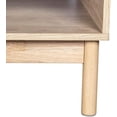 thumbnail image 3 of Mesa de centro Molte Mobica con estilo minimalista y funcionalidad, estructura de melamina, pata de madera maciza de caucho para completar tu sala, 3 of 6