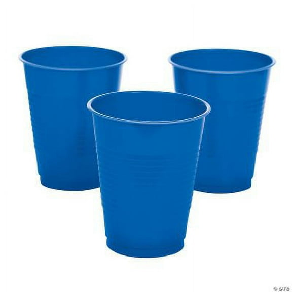 Blue Plastic Cups - 20 Ct., Party, Party Supplies, 20 Pieces