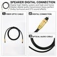 thumbnail image 3 of unbranded 1Ud Cable Óptico De Audio Negro Con Conectores Chapados En Para Barra De Sonido, 3 of 8