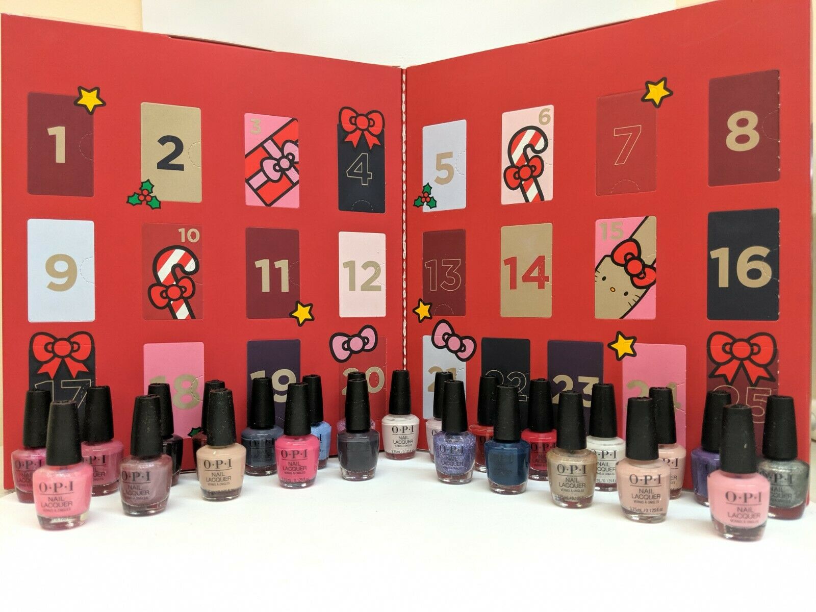 OPI OPI Hello Kitty Nail Lacquer Advent Calendar 25 Piece Walmart OPI OPI Hello Kitty Nail Lacquer Advent Calendar 25 Piece Walmart