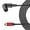30cm Elbow, variant on Drrntien Gold Plated XLRs Male RCAs Female Sound Connection Wire Heavy Duty Construction 3 Length Available