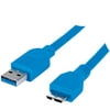 MANHATTAN 393898 A-Male to Micro B-Male SuperSpeed USB 3.0 Cable, 1m