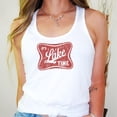 thumbnail image 2 of It's Lake Time Tank Top for Women and Teens Distressed Vintage Summer Shirt White Tank Top X-Large, 2 of 5