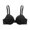 Black, variant on Lace Bras For Women Underwire T Back French Style Womens Lace Bras Breathable Supportive Everyday Wear French Style Bras White 75C