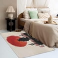 thumbnail image 3 of Cowboy Rugs for Living Room - 3x5 Rug - Cowboy Rug - Western Red Sun Area Rug - Boys Wild West Rugs - Western Desert Carpet, 3 of 7