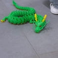 thumbnail image 6 of 47.5inch Large 3D Printed Dragon,Flexible Joint Animal lacertid Figurines, Home Office Decor,Fidget Toy for Adults Teens Boy Festival Gifts,Easter Basket Stuffers,Executive Desk Toy, 6 of 10