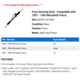 thumbnail image 2 of Front Steering Rack - Compatible with 1987 - 1989 Mitsubishi Precis 1988, 2 of 2