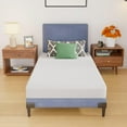 thumbnail image 3 of Twin Size Mattress,6 Inch Base Foam Mattress in a Box,Medium-Firm,Pressure Relief&Temperature Regulation,CertiPUR-US Certified,White, 3 of 7