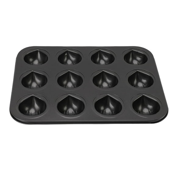 Cupcake Pan, Multifunctional Muffin Cake Pan 12 Cup Design Non Stick Coating for Home