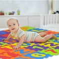 thumbnail image 3 of Baby Foam Play Mat, Interlocking Floor Puzzle, 36pcs Colorful EVA Tiles for Toddler Play Area, Soft Thick Non-Toxic Baby Activity Mat, Educational ABCs and Numbers Learning Mat, Safe Playmat Set, 3 of 9