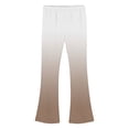 thumbnail image 4 of Aofany Girls Fleece Lined Legging Pant Kids Stretchy Yoga Leggings Flare Leg Pant for Children Fall Winter Clothing 5-16 Years, 4 of 5