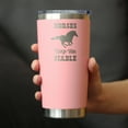 thumbnail image 3 of Bevvee Insulated Travel Tumbler 20 oz Horses Keep Me Stable Horse Lover Gifts Tumblers, 3 of 4