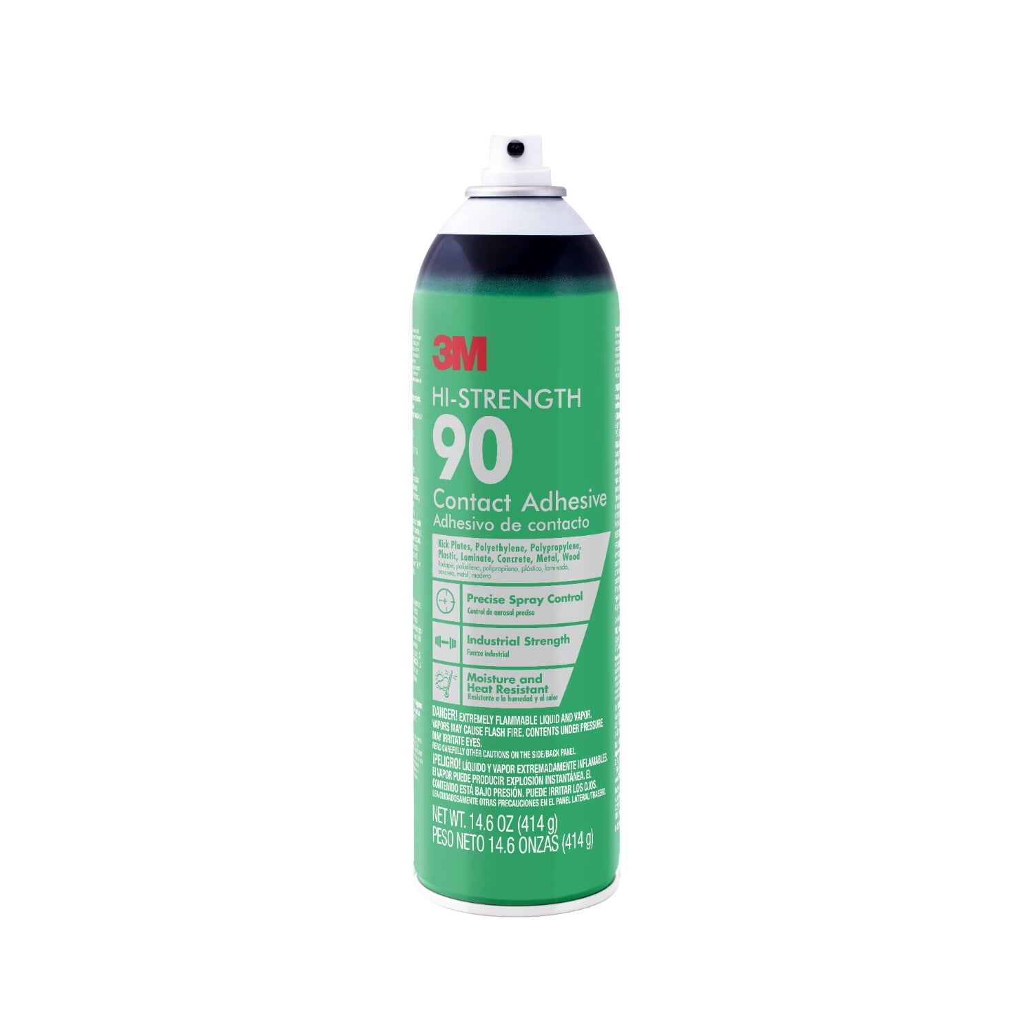 3M Hi-Strength 90 Contact Adhesive, Heavy Duty Spray, Wall Repair, 14.6 oz