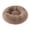 Khaki, variant on Donut-Shaped Pet Bed Dark Gray 90cm Fluffy Plush Cat & Dog Cushion with PP Cotton Filling for Cozy Sleep Plush Dog Bed Machine Washable