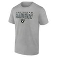 thumbnail image 2 of Men's Heather Gray Las Vegas Raiders Swagger T-Shirt, 2 of 3