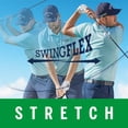 thumbnail image 5 of Pantalones cortos IZOD Swingflex Golf Cargo negros con cintura 31, 5 of 5
