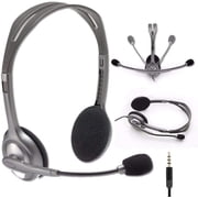 Logitech Stereo Headset H111/H110 with Noise Cancelling Microphone - Bulk Packaging