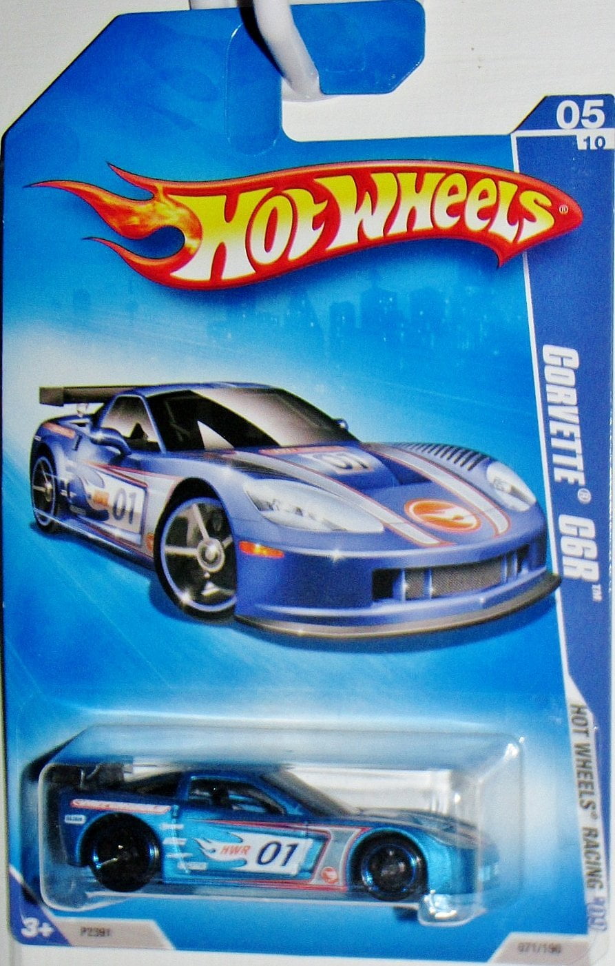 hot wheels corvette c6r