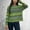 Green, variant on Sweater for Women Knit Tops for Women Crewneck Long Sleeved Stripe Print Knitted Sweaters Loose Fit Thick Pullover Winter Comfortable Party Warm Top,Blue