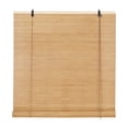 thumbnail image 2 of Bamboo Roll-Up Roman Shades Light Filtering Window Treatment Natural Indoor/Outdoor Bamboo Blinds for Windows 28 x 64ft, 2 of 9