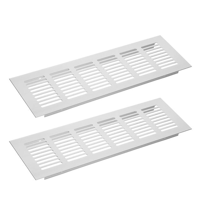 Inteprter Rendimiento óptimo del acondicionador de aire Hoja de ventilación Hoja de metal perforada Rejilla de ventilación Sistema de Decoración del hogar 80 mm de ancho 250 mm de largo