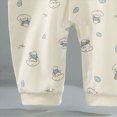 thumbnail image 5 of CAUYDY Preemie Girls Clothes Baby Sleepers 0-3M 6-9M 12-18M Newborn Long Sleeve Bodysuit Fall Winter Infant Girl Pajamas Toddler Jumpsuit Sizes 6-9 Months,Blue, 5 of 9
