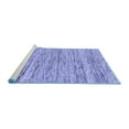 thumbnail image 2 of Ahgly Company Machine Washable Indoor Rectangle Abstract Blue Modern Area Rugs, 5' x 7', 2 of 4