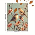 thumbnail image 3 of Qisvanset 12x16 Inch Bird Look Retro Bible Canvas Wall Art, Vintage Sage Green Scripture Dorm Home Wall Decor, 3 of 8