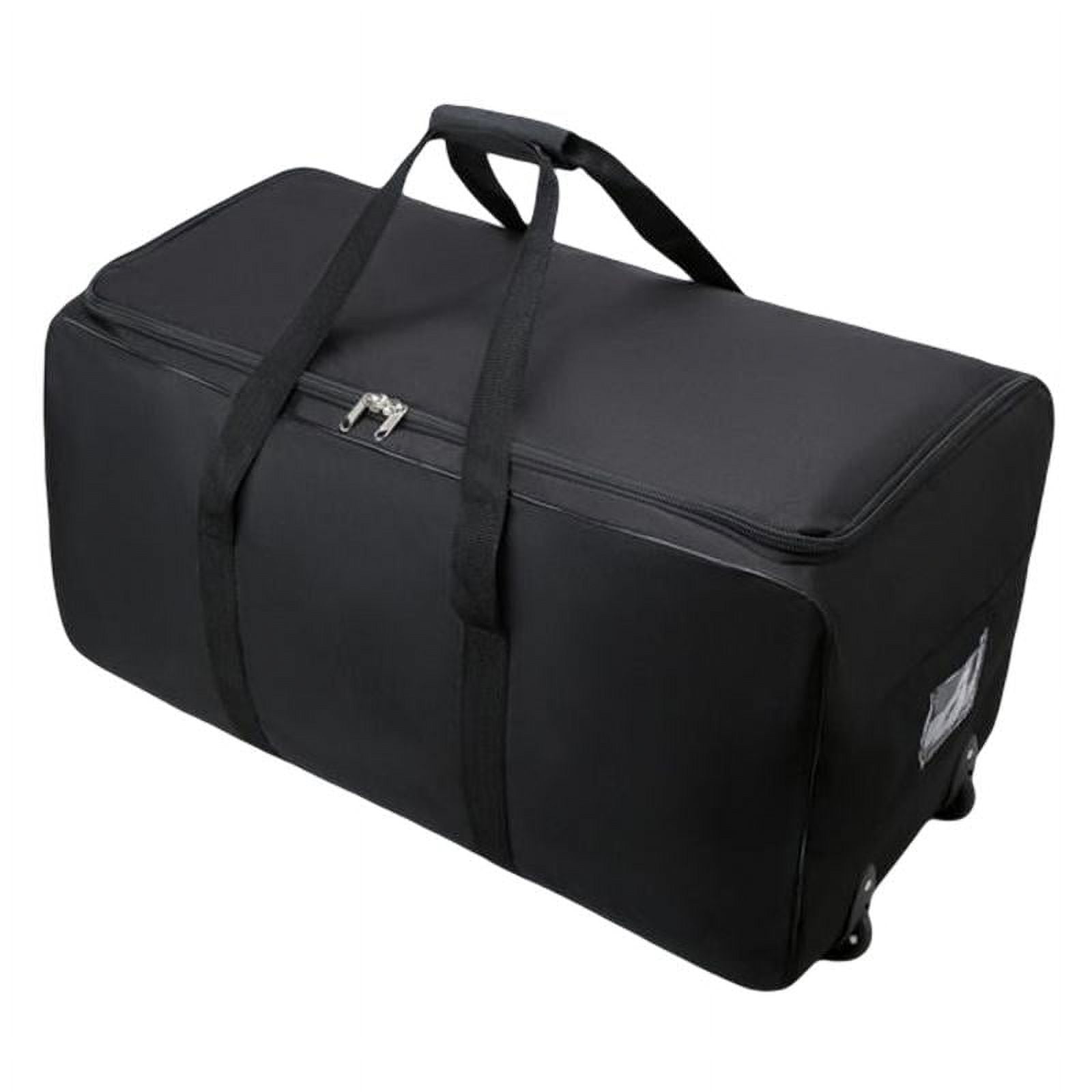 Rolling Duffle Bag with Wheel with Zipper Sturdy for Comforters Cloakroom Holiday