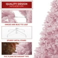 thumbnail image 4 of 7.5FT Pink Spruce Artificial Holiday Christmas Tree with Sturdy Metal Stand, 4 of 7