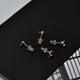 thumbnail image 2 of 600 Piezas Pendientes Accesorios de Joyería Claro de Plástico Caucho Pendiente de Enchufe de Oído Atrás Earstud Hallazgos 5mmx6mms, 2 of 7