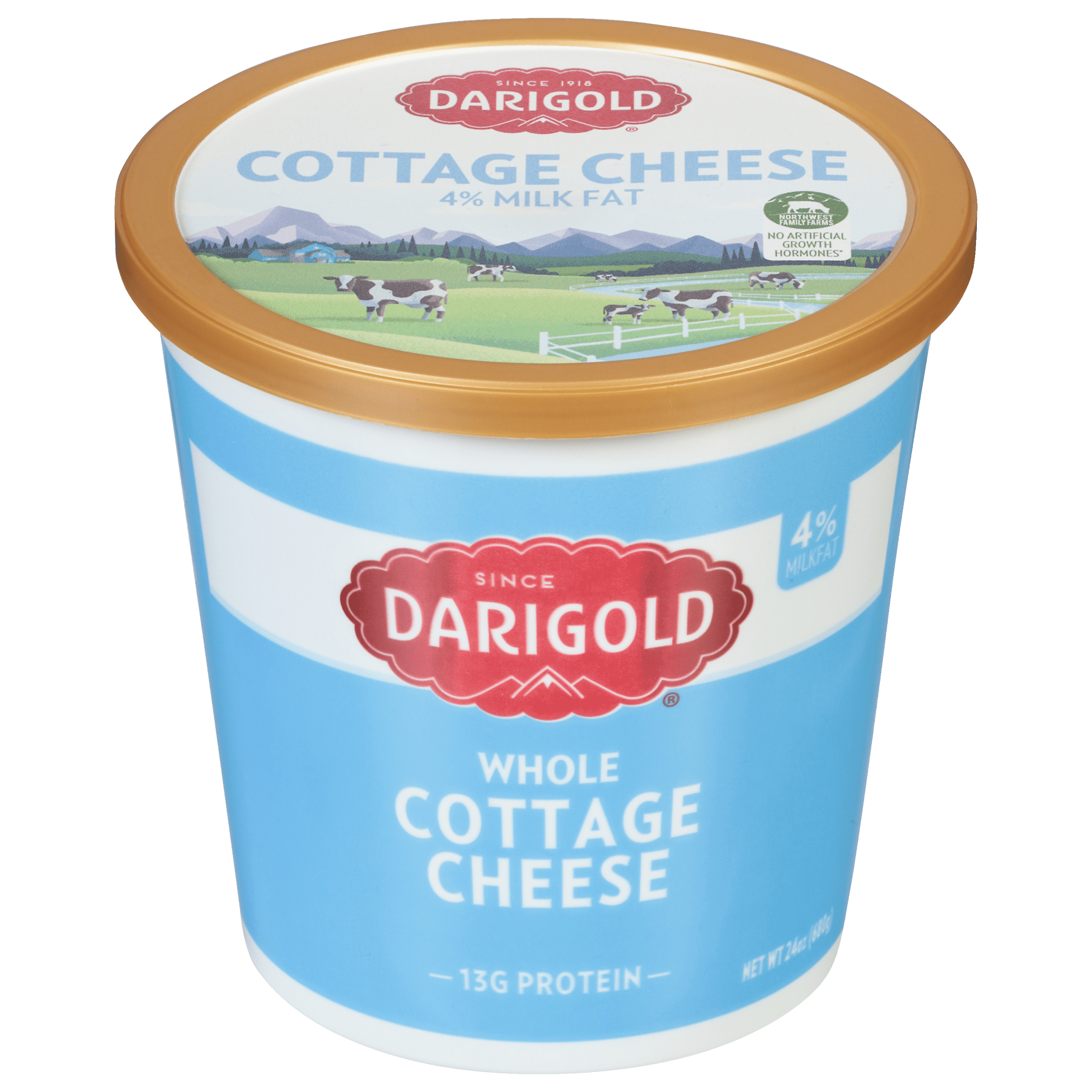 Darigold Whole Cottage Cheese, 24 oz