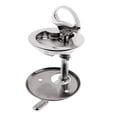 thumbnail image 2 of OULII 1Set Marine Stainless Steel Ring Pull Handle Flush Mount Plated Silver for Boat Hatch, 2 of 8