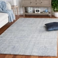 thumbnail image 2 of SAFAVIEH Marquee Maria Medallion Polyester Area Rug, Ivory/Grey, 5' x 8', 2 of 8