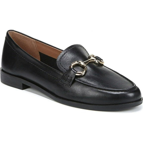 Naturalizer Women's Stevie Padded Insole Slip On Loafers Black 7.5W