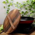 thumbnail image 3 of Envío directo, tapa de madera de abeto hecha a mano, antiescaldamiento, tapa de olla, tapa de wok, hipotenusa ir 38 cm, 3 of 6