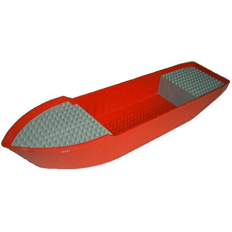 LEGO Accessories Boat Hull Unitary 52 x 12 x 6 1/3 Assembly (Red) Part - Walmart.com
