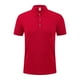 thumbnail image 1 of pstuiky camisetas para hombre, Blusa de manga corta con cuello vuelto, transpirable, con botones y color liso para hombre camisas casuales para hombre m, 1 of 6
