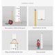 thumbnail image 2 of Growing child measurement, wooden frame fabric canvas height measurement ruler from baby to adult for kids room, 2 of 5