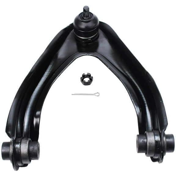 Detroit Axle - Front Upper Right Control Arm w/Ball Joint for 1997-2001 Honda CR-V 1998 1999 2000 Complete Control Arm Pre-Assembled with Bushings, Mounts & Ball Joints CRV Replacement