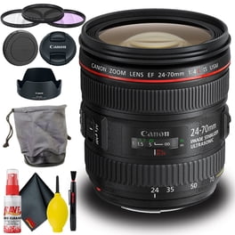 Canon EF 24-70mm f/4L IS USM Lens with Professional Bundle Package