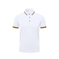 thumbnail image 5 of WREESH Men's Modern Turndown Collar Henley Shirt Business Casual Solid Color Top with Stretch Fabric & Contemporary Tailoring, 5 of 8