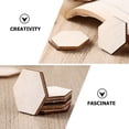 thumbnail image 3 of Shisuyan Blank Hexagon Pieces Beige 100Pack 1.97x1.97in, 3 of 8