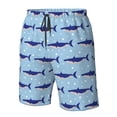 thumbnail image 4 of Fotbe Cute Shark Trajes de Baño Estampados para Hombre, Shorts de Verano de Secado Rápido, Ropa de Playa, Bañadores-X-Large, 4 of 6